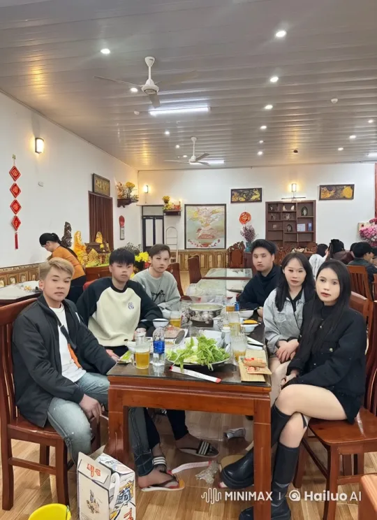 Traditional Dining Area Transforms into Kungfu Arena – AI Generated Video | Hailuo AI