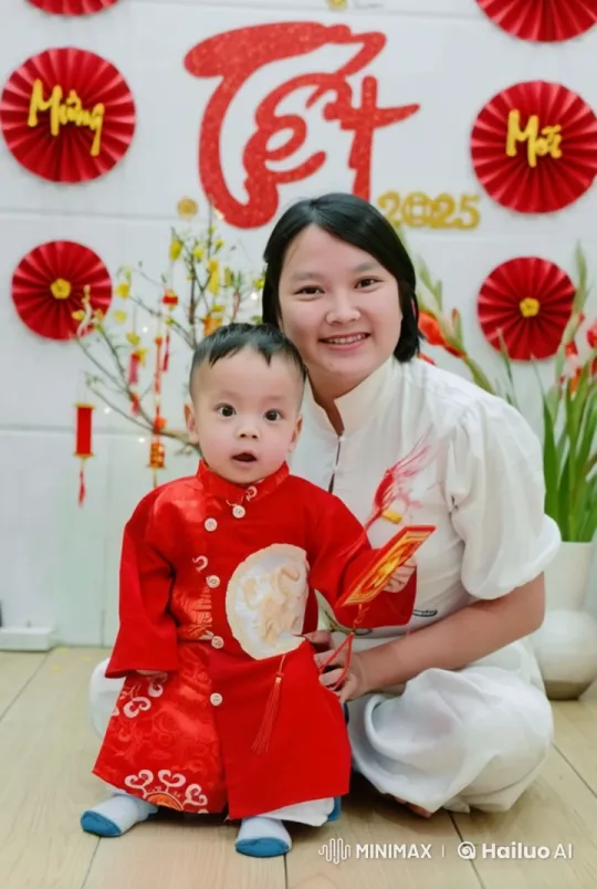 Child Showcases Martial Arts Skills in Festive Tet Setting – AI Generated Video | Hailuo AI