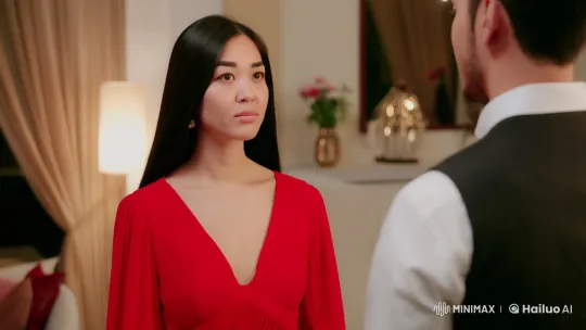 Young Woman Professes Love in Intimate, Romantic Setting – AI Generated Video | Hailuo AI