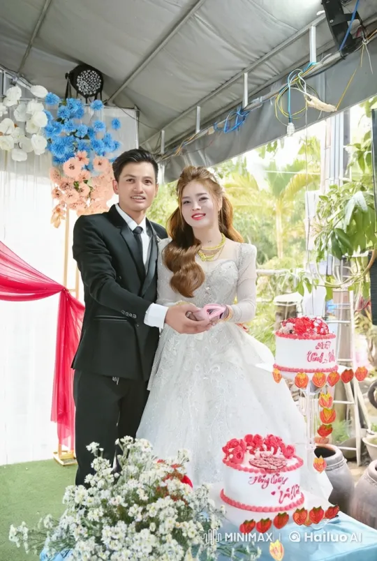Couple Combines Martial Arts and Wedding Aesthetics – AI Generated Video | Hailuo AI