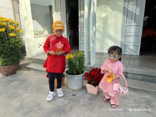 Boy in Red Outfit Demonstrates Kungfu Skills – AI Generated Video | Hailuo AI
