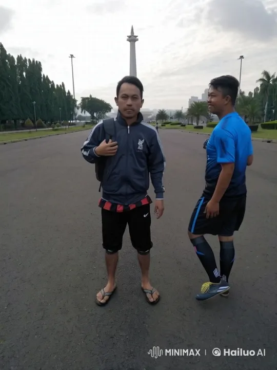 Kung Fu Fight Near Monas Monument in Live2D Animation – AI Generated Video | Hailuo AI