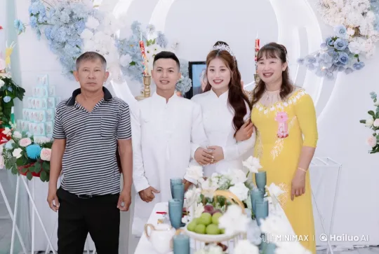 Wedding Celebration Showcases Martial Arts Performance – AI Generated Video | Hailuo AI