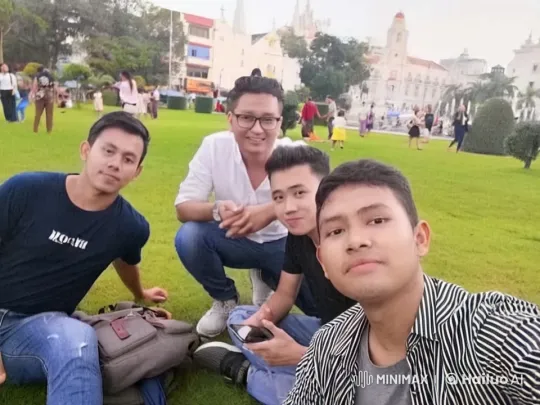 Friends Enjoy Playful Martial Arts Practice in Park – AI Generated Video | Hailuo AI