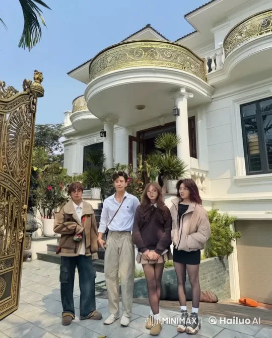 Luxurious Mansion Setting for Martial Arts Choreography – AI Generated Video | Hailuo AI