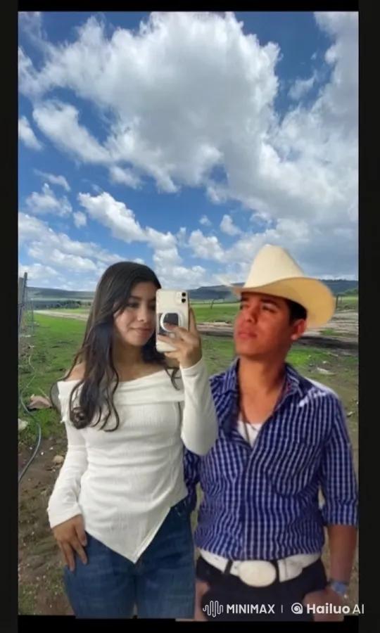 Couple Enjoying a Romantic Moment in a Sunny Field – AI Generated Video | Hailuo AI