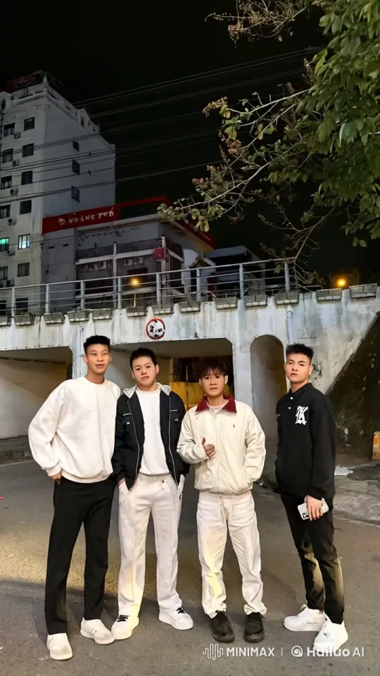 Urban Bridge Kung Fu Showdown – AI Generated Video | Hailuo AI