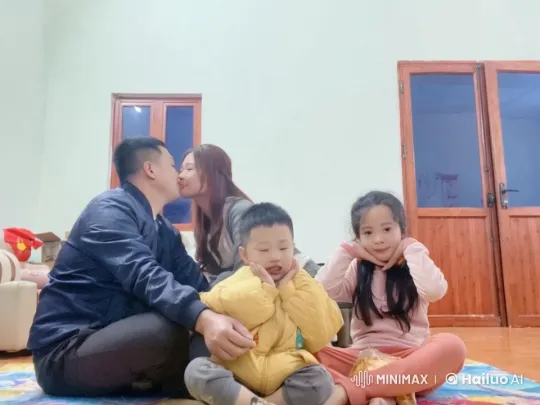 Family Practicing Martial Arts Together – AI Generated Video | Hailuo AI