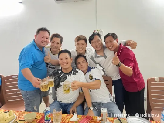 Friends Enjoying Kungfu and Beer – AI Generated Video | Hailuo AI