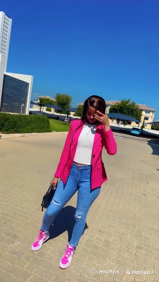 Modern Woman Embraces Jesus on Urban Pathway – AI Generated Video | Hailuo AI