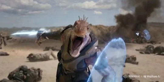 Epic Reptilian Warrior Battles in Ultra-HD Desert Landscape – AI Generated Video | Hailuo AI