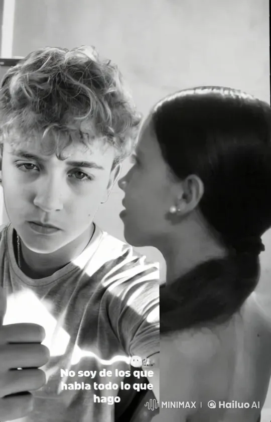 Boy and Girl Share a Tender Kiss in Sunlit Scene – AI Generated Video | Hailuo AI