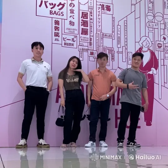Four Kung Fu Fighters Showcase Dynamic Skills in Intense Battle – AI Generated Video | Hailuo AI