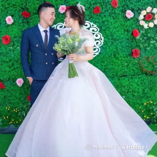 Wedding Couple's Energetic Kung Fu Fight – AI Generated Video | Hailuo AI