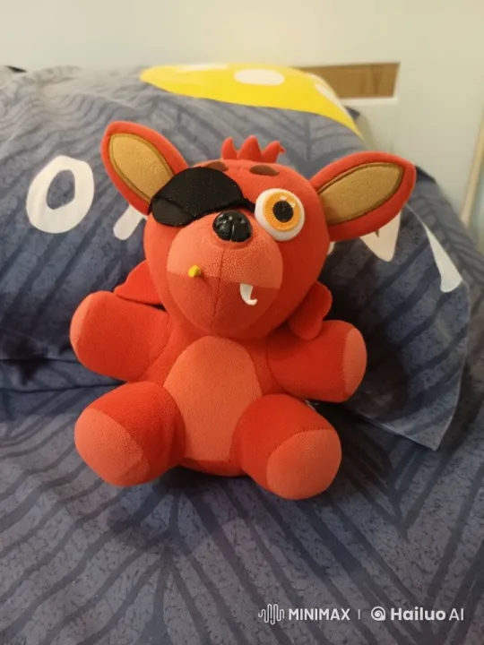 Foxy the Pirate Plays Bass on a Comforter – AI Generated Video | Hailuo AI