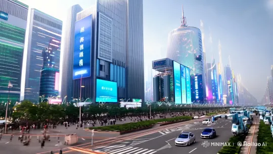 Futuristic China: AI Integration and Military Might – AI Generated Video | Hailuo AI