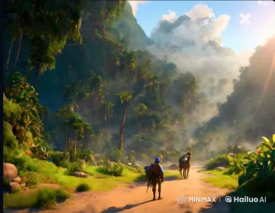 Dawn's Adventure: Journey Into the Unknown Forest – AI Generated Video | Hailuo AI