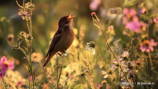 Evening Serenade in the Meadow – AI Generated Video | Hailuo AI