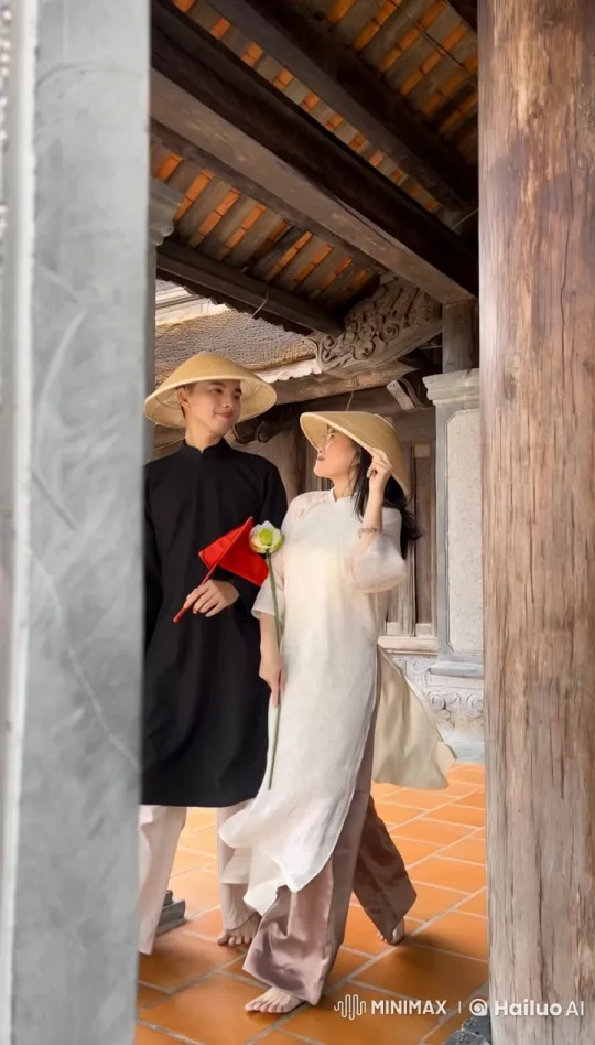 Traditional Kungfu Sparring in Ornate Setting – AI Generated Video | Hailuo AI