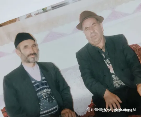 Elderly Men Embrace in Cozy Family Setting – AI Generated Video | Hailuo AI