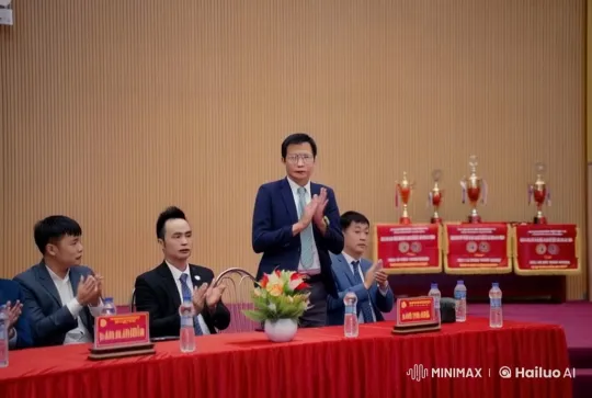 Formal Meeting Room Transforms into Martial Arts Scene – AI Generated Video | Hailuo AI