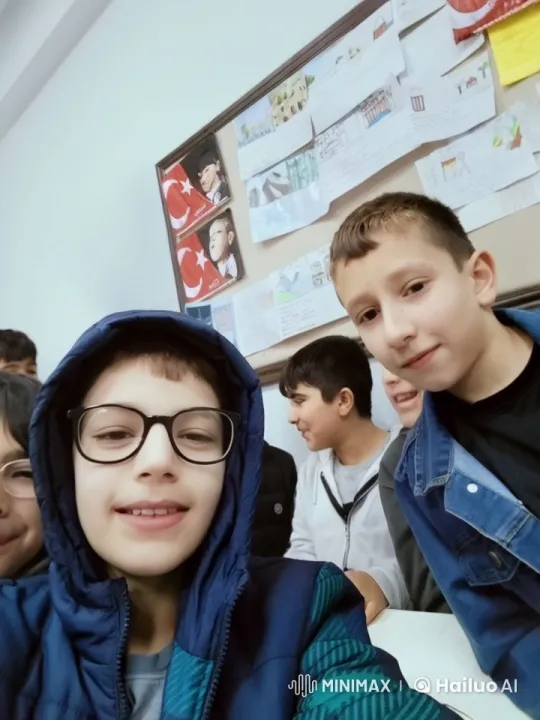 Children's Playful Tussle in Colorful Classroom – AI Generated Video | Hailuo AI