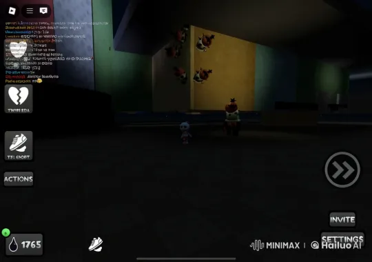 Eerie Animated Scene with Creepy Doll and Swaying Pumpkin Heads – AI Generated Video | Hailuo AI