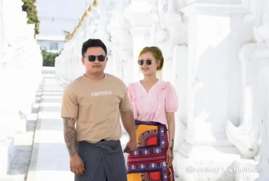 Traditional Burmese Kungfu Demonstration in Scenic Setting – AI Generated Video | Hailuo AI