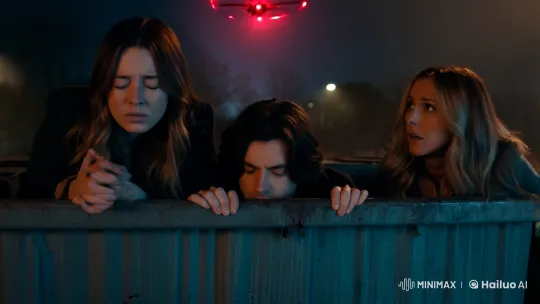 High-Stakes Tension: Characters Evade Capture in Dimly Lit Alley – AI Generated Video | Hailuo AI