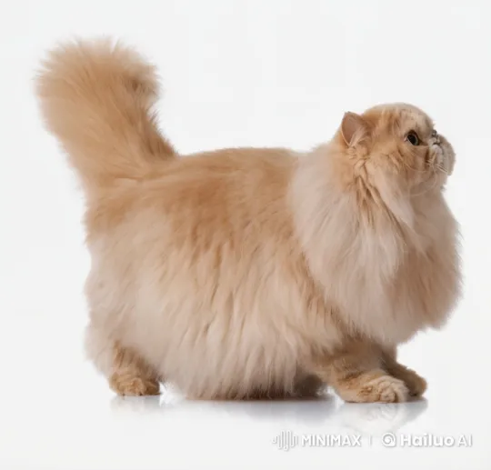 Orange Persian Cat Joyfully Sings and Dances in the Rain – AI Generated Video | Hailuo AI