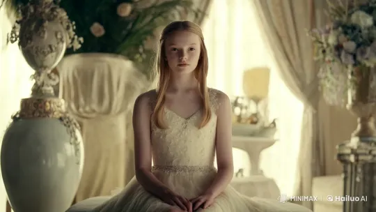 Ethereal Young Woman Ascends in Surreal Setting – AI Generated Video | Hailuo AI