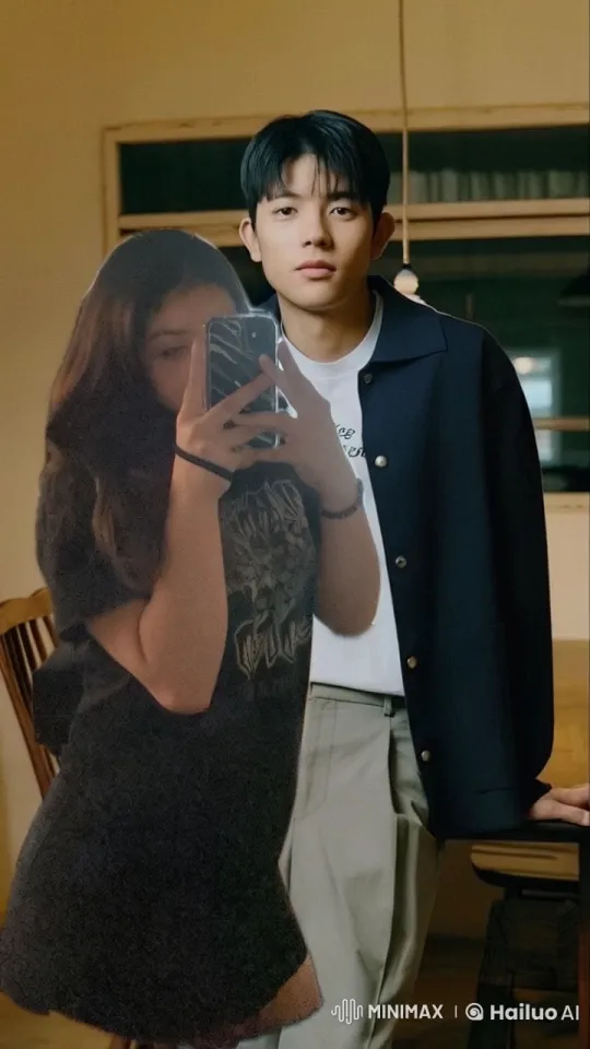 Couple Shares Intimate Moment in Cozy Room – AI Generated Video | Hailuo AI