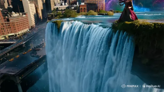 Magical Duel in Enchanted New York Reimagined – AI Generated Video | Hailuo AI