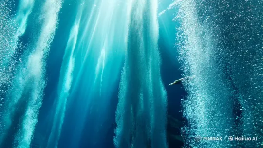 Aquaman Underwater Battle: Dynamic Heroic Escape – AI Generated Video | Hailuo AI