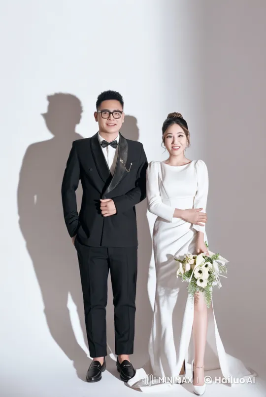 Wedding Couple's Live2D Martial Arts Dance – AI Generated Video | Hailuo AI