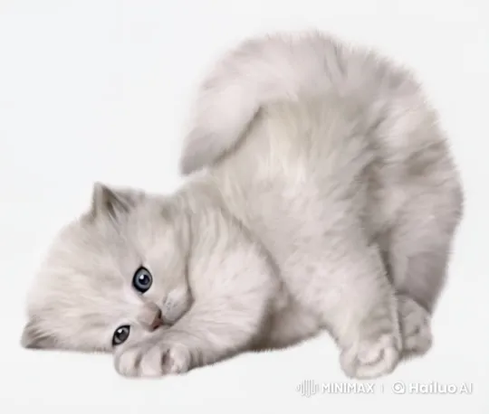 Fluffy Kitten Delights Audience at Rainy Outdoor Concert – AI Generated Video | Hailuo AI