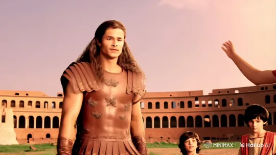 Roman Warrior Balances Battle and Fatherhood – AI Generated Video | Hailuo AI