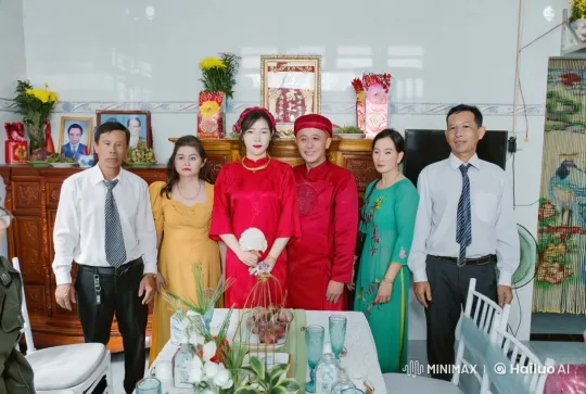 Family Celebrates with Synchronized Martial Arts Display – AI Generated Video | Hailuo AI