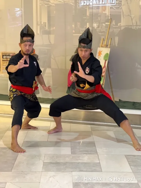 Mall Martial Arts Display: Precision and Grace – AI Generated Video | Hailuo AI
