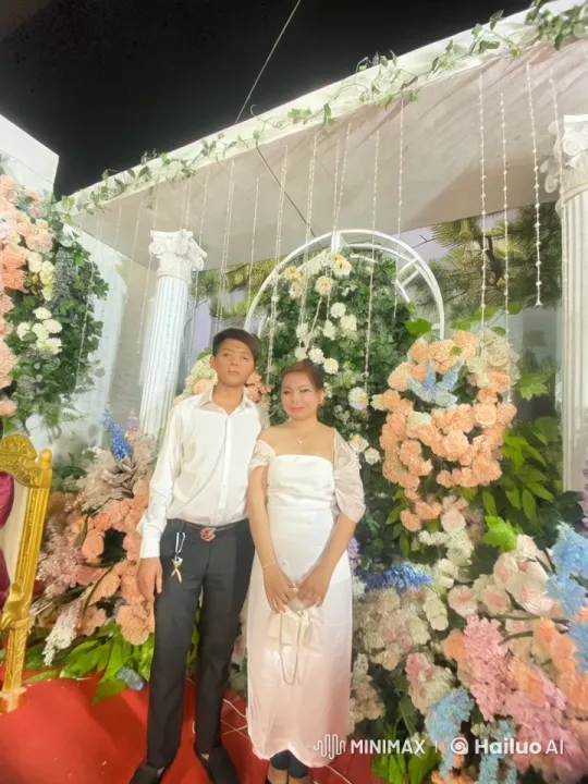 Wedding Scene: Elegant Floral Setting for Martial Arts Display – AI Generated Video | Hailuo AI