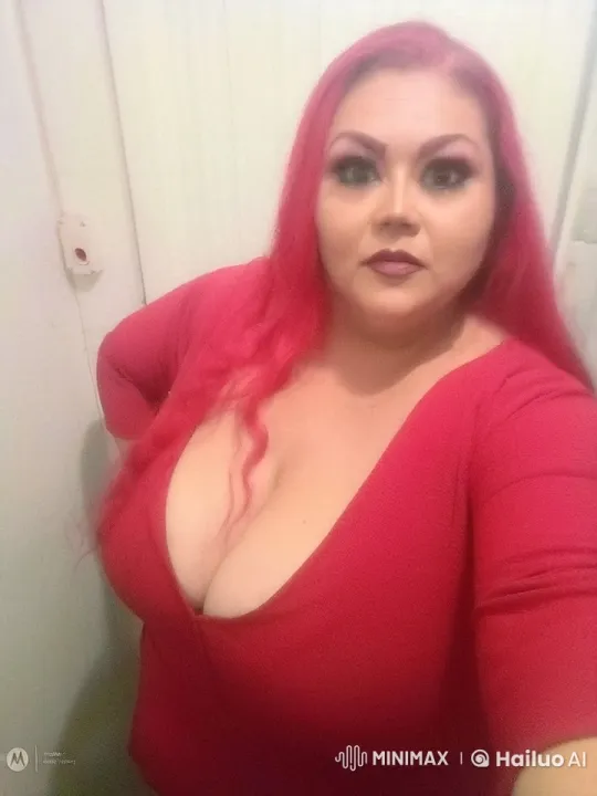 Woman in Red Top with Flowing Hair - Indoor Setting – AI Generated Video | Hailuo AI