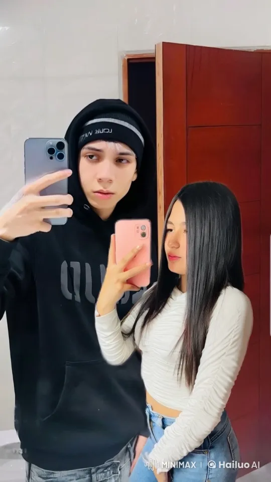 Boy and Girl Share Intimate Moment in Bathroom – AI Generated Video | Hailuo AI