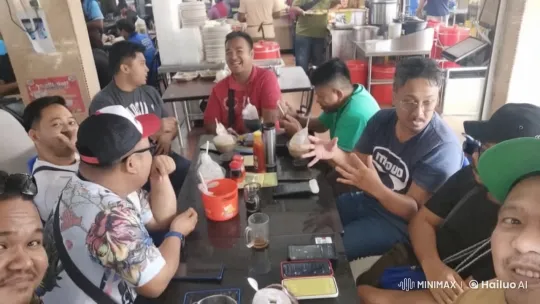 Friends Enjoy Meal, Spontaneously Demonstrate Kung Fu – AI Generated Video | Hailuo AI