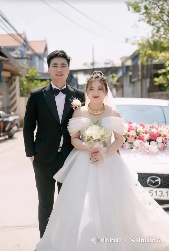 Kungfu Wedding: Bride and Groom's Martial Arts Display – AI Generated Video | Hailuo AI