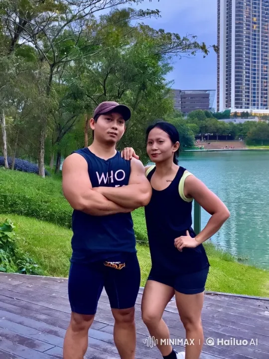 Athletic Martial Arts Performance in Scenic Park – AI Generated Video | Hailuo AI