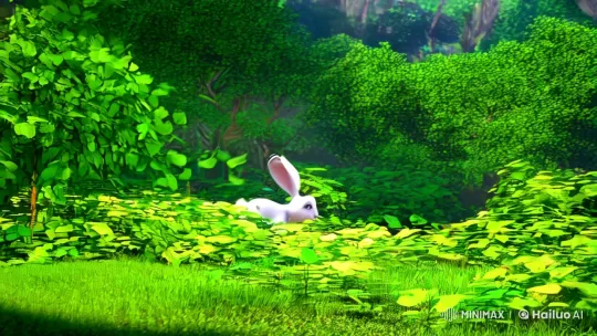 White Rabbit Finds Guidance in Wise Turtle's Journey – AI Generated Video | Hailuo AI
