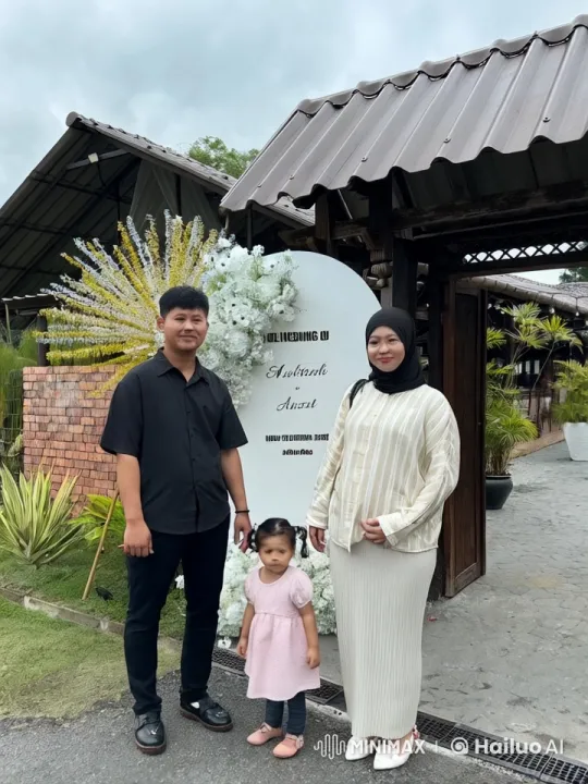 Family Demonstrates Kung Fu at Wedding Venue – AI Generated Video | Hailuo AI