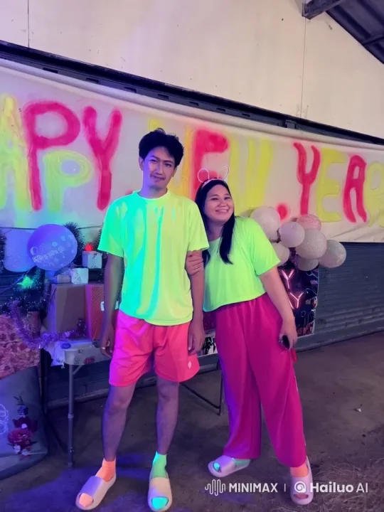 Festive Neon Martial Arts Performance – AI Generated Video | Hailuo AI