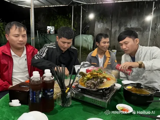 Dramatic Kung Fu Fight Erupts at Outdoor Dining Scene – AI Generated Video | Hailuo AI