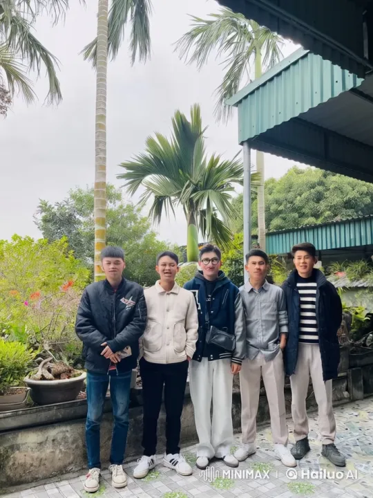 Friends Display Martial Arts Skills in Lush Setting – AI Generated Video | Hailuo AI